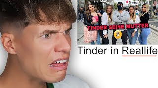 Luca reagiert auf STRASSEN TINDER 😶🤦🏼‍♂️♂️ [upl. by Justin]