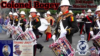 Colonel Bogey quotThe River Kwai Marchquot  HM Royal Marine Band  See Description for music [upl. by Brookhouse454]