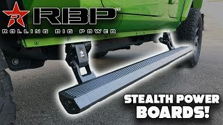 Rolling Big Power STEALTH POWER RUNNING BOARDS [upl. by Carmelle220]