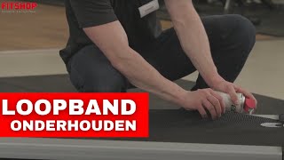 Loopband onderhoud advies video Fitshop [upl. by Cowen169]