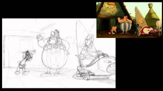 Asterix and the Vikings  pencil test comparison [upl. by Baer460]