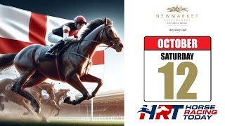 Horse Racing Today – England – Newmarket Racecourse – Saturday October 12 [upl. by Hukill]