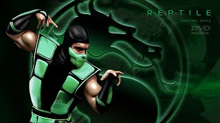 Mortal Kombat quotReptile Themequot with original voice [upl. by Ellebyam722]