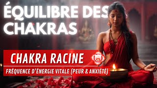 🎧 Musique Méditation 432 Hz  Rééquilibrez Votre Chakra Racine  Peur amp Anxiété Effets Immédiats [upl. by Cedar21]