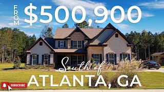 INSIDE A SPACIOUS 5 BEDROOM HOUSE JUST SOUTH OF ATLANTA GA  FROM 500900  MUST SEE [upl. by Kallista]