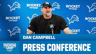 Dan Campbell Press Conference  July 29 2024 [upl. by Anselmo343]