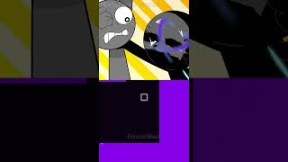 Incredibox Sprunki Black  Hornstromp Games  Glow Bouncing Square [upl. by Ynatsed]