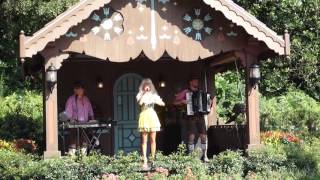 Margret Almer amp the Bavarian Show Band  Yodeling  The German Pavilion EPCOT [upl. by Nomannic236]