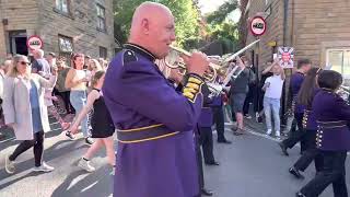 Whit Friday  Delph and Dobcross 2023 [upl. by Burdelle]