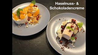 Haselnuss amp Schokocreme Ableitungen der Bayerisch Creme [upl. by Malvie478]