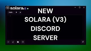 NEW SOLARA V3 DISCORD SERVER amp DOWNLOAD  IN DESC [upl. by Ovida]