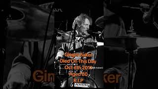 Ginger Baker Died On This Day news [upl. by Hailey]