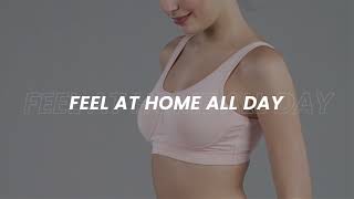 All Day AtHome Bra by amanté [upl. by Naujled]