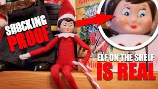 ELF ON THE SHELF IS REAL 🎄 WATCH CLOSELY 🎄 REAL PROOF Caught on camera [upl. by Noived]