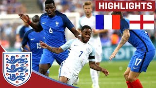 England Struggle to Keep out 10Man France in Paris  France 3  2 England  Official Highlights [upl. by Salli]