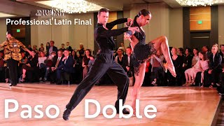 Open Professional Latin Final  Paso Doble  International Grand Ball 2022 [upl. by Nimocks]