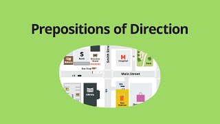 Prepositions of Direction – English Grammar Lessons [upl. by Punak]