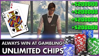 How to ALWAYS WIN at Gambling UNLIMITED Chips NO Losses [upl. by Arnie370]