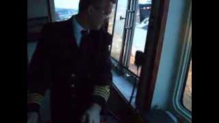 MS Vesterålen Hurtigruten Advanced ship handling Captain Klodiussen [upl. by Loyce]