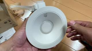 【ダウンライト交換】LEDタイプにします！取り付け編 取り外し編は概要欄から！【KOIZUMI ADE450991】 [upl. by Ardnek124]