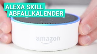 Amazon Alexa Skill  Abfallkalender [upl. by Tneciv]