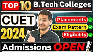 💥Top 10 CUET BTech CSE Private Colleges CUET 2024 BTech Admissions btech cuet cuet2024 viral [upl. by Einaffyt]