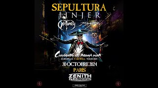 JinjerMetalBand  Le Zénith Paris  La Villette Paris 19eMercredi 30 Octobre 2024 [upl. by Frohne783]