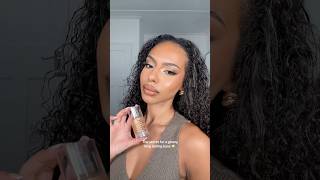 Glowy long lasting base using MilkMakeup Grip amp Glow Hydro Primer ✨ makeuptutorial makeuptips [upl. by Archer790]