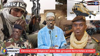 Urgent  Honorable Aboubacar Sidick Fomba Devonsnous négocier avec des groupes terroristes armés [upl. by Sholem]