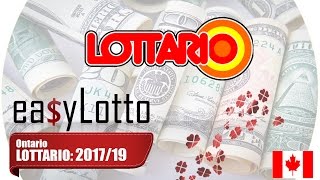 LOTTARIO winning numbers 13 May 2017 [upl. by Maupin]