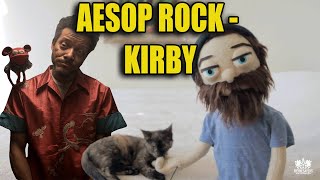 FIRST TIME LISTENING TO AESOP ROCK  Aesop Rock  Kirby Official Video  Reaction [upl. by Magen557]