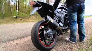 Z750 Leo Vince Factory R Evo 2  Exhaust DB killer inout [upl. by Htebsle]