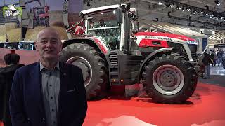 Massey Ferguson introduces the MF 9S Agritechnica 2023 [upl. by Aicilanna]