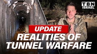 UPDATE Harsh Reality From Inside Hamas Terror Tunnel Network of Gaza  TBN Israel [upl. by Enaujed]