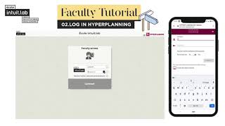 École Intuit Lab Faculty Tutorial 02 Log in Hyperplanning [upl. by Margery]