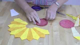 Dresden Plate Quilt Block Tutorial [upl. by Esdnil]