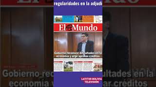 Titulares de la prensa de Bolivia periódicos de Bolivia Noticias de hoy Bolivia 20 de abril News [upl. by Yzus]