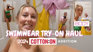 COTTON ON TRYON HAUL 2024 SWIMWEAR COLLECTION [upl. by Nyloj]