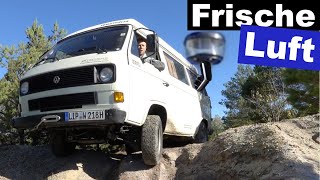 Zyklonfilter einbauen in meinen VW T3 Syncro  Offroad Challenge Ankündigung Update 5 [upl. by Koss835]