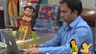 Chota Bheem from Green Gold Animations  Chota Bheem and the Throne of Bali  Hybiz TV [upl. by Hoffer]