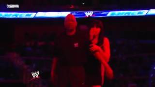 Randy Orton Saves Teddy Long amp Aksana  SmackDown 09032012 [upl. by Nosnevets134]