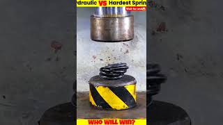 Hydraulic press vs highest springs explore facts experiment hydraulicpress newvideo viralshort [upl. by Alita74]