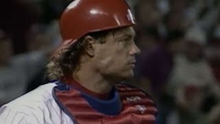 1993 NLCS Gm2 Daulton throws out Nixon at second [upl. by Nayve]