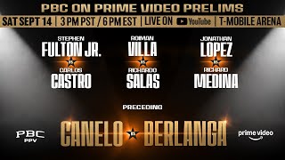 PBC on PRIME VIDEO PRELIMS  CaneloBerlanga [upl. by Ecirtal]