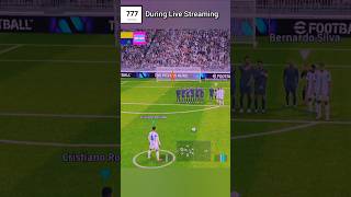 Ronaldos banger free kick🔥🔥 efootball efootball2024 pesmobile urcristiano pes shortsvideo [upl. by Odnomyar267]