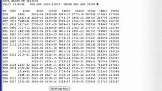 How To Read A Winds Aloft Forecast [upl. by Petrie429]