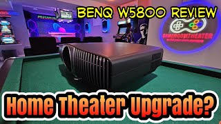 BenQ W5800 Review  The top of the line projector from BenQ [upl. by Hyatt865]