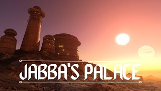 Star Wars Ambience  Tatooine  Jabbas Palace relaxing desert sounds winds no music [upl. by Elbert]