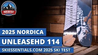 2025 Nordica Unleashed 114  SkiEssentialscom Ski Test Review [upl. by Gilbye990]