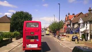 Route 191 Edmonton Green  Brimsdown [upl. by Ahcatan]